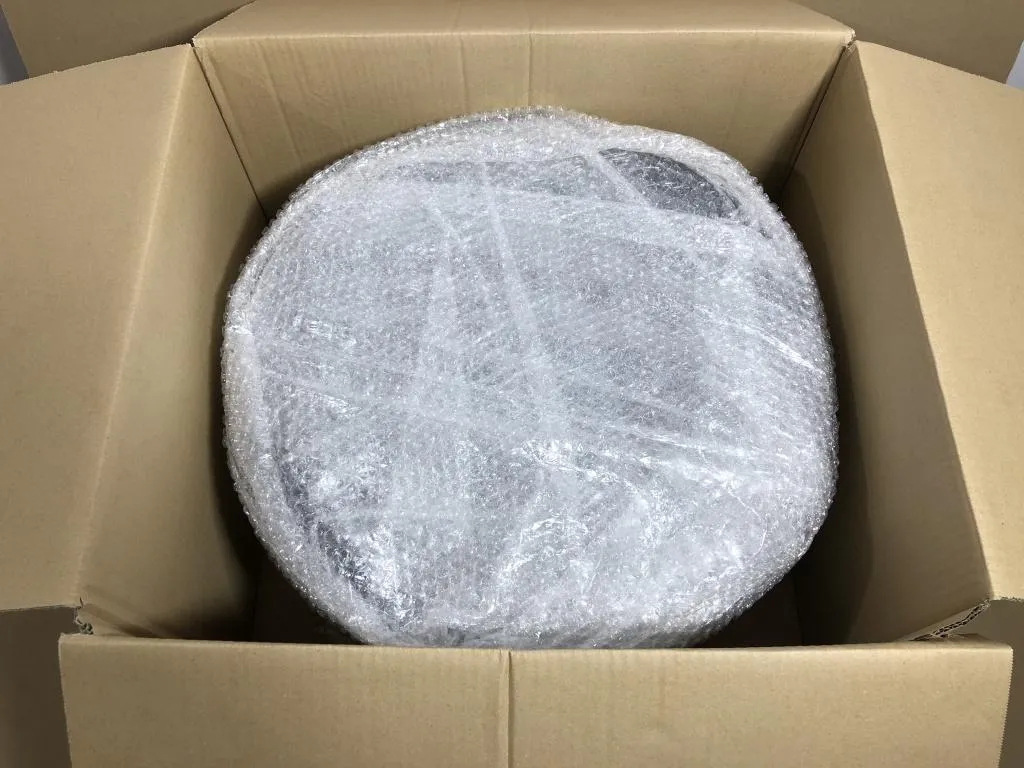 Alloy wheel packaging and export preparation at partner facility