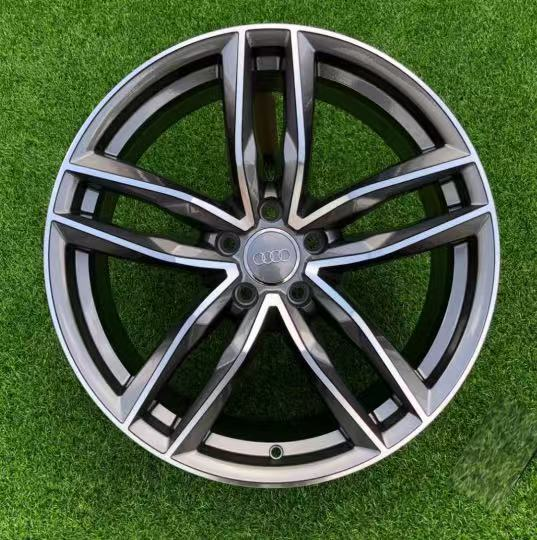 003 Gunmetal Machined Face alloy wheel