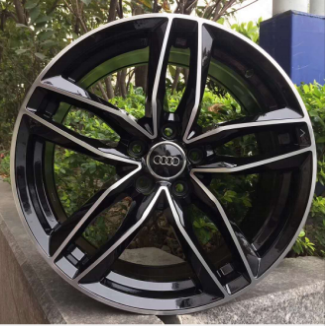 5228 1880-145 Black Machined Face alloy wheel