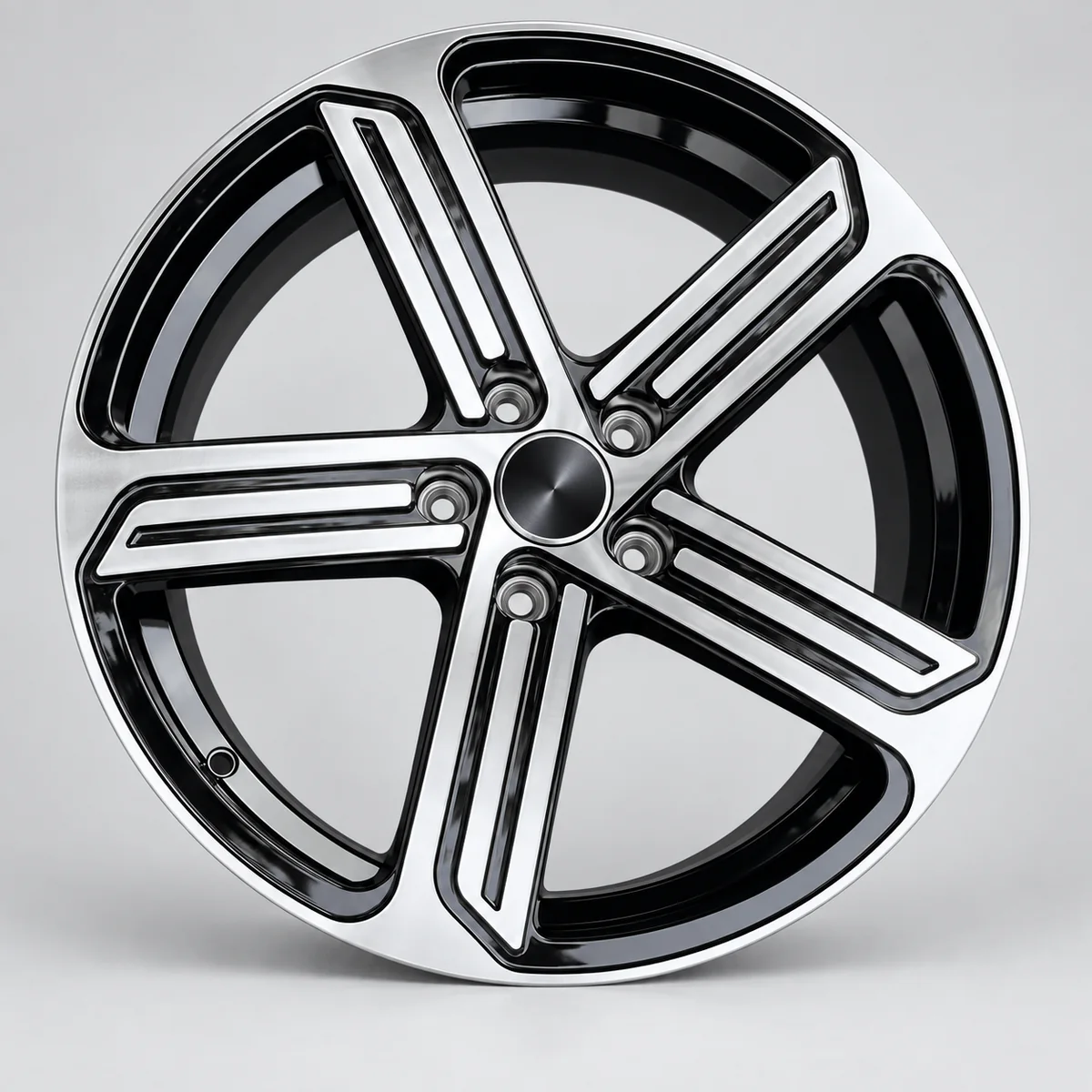 ZT811 Black Machined alloy wheel