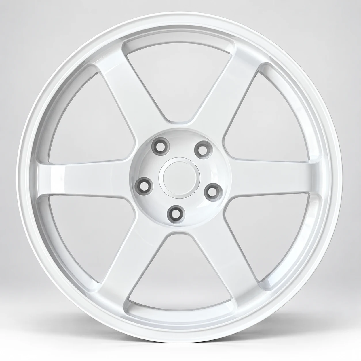 DIM003 White / Matte Black Machined / Bronze Machined alloy wheel