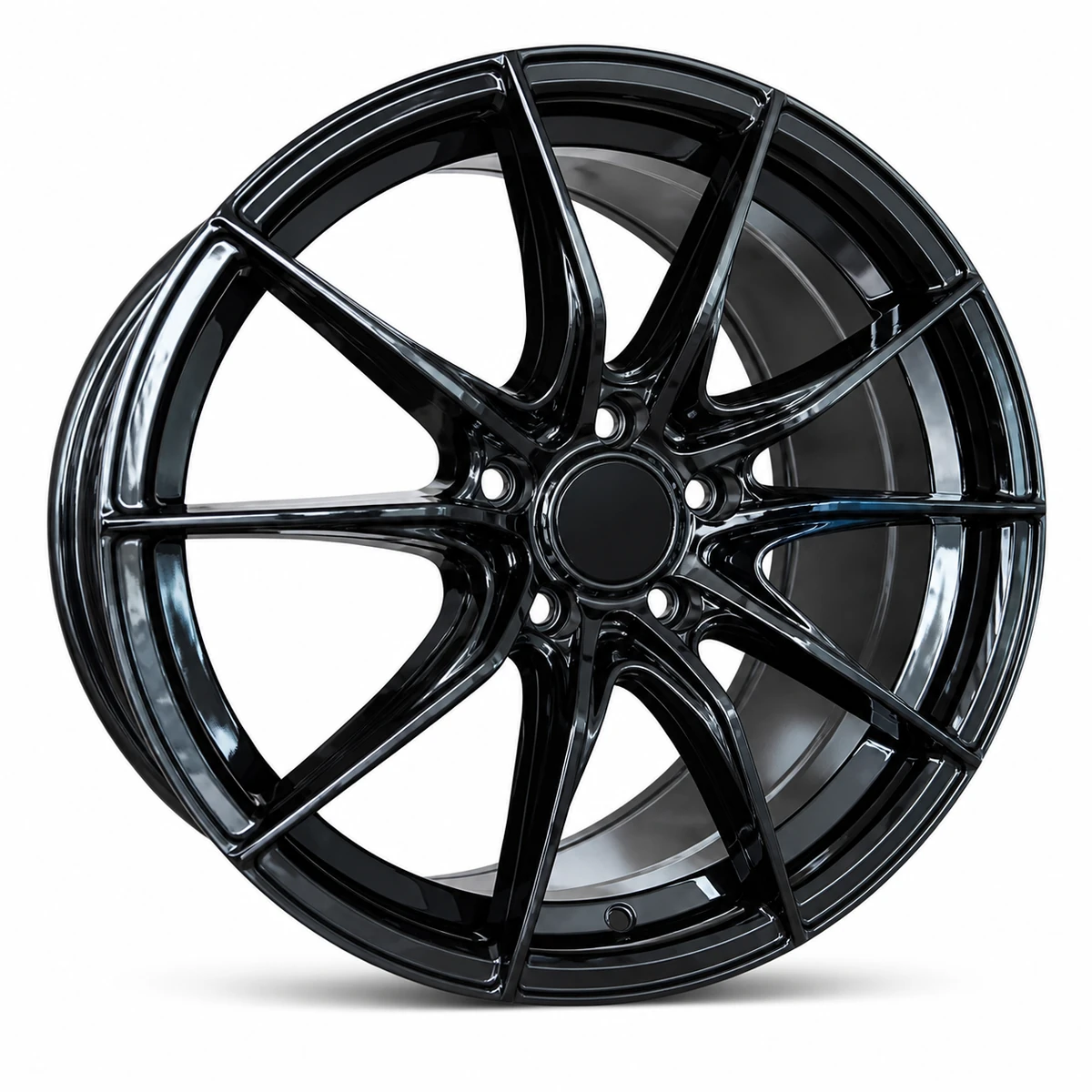 GL017 Full Gloss Black (BLACK) alloy wheel